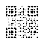 QRドット部分を丸にした画像